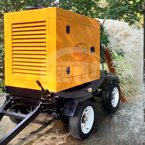 移动排水泵车是防汛排涝应用中普遍耐用的排水设备